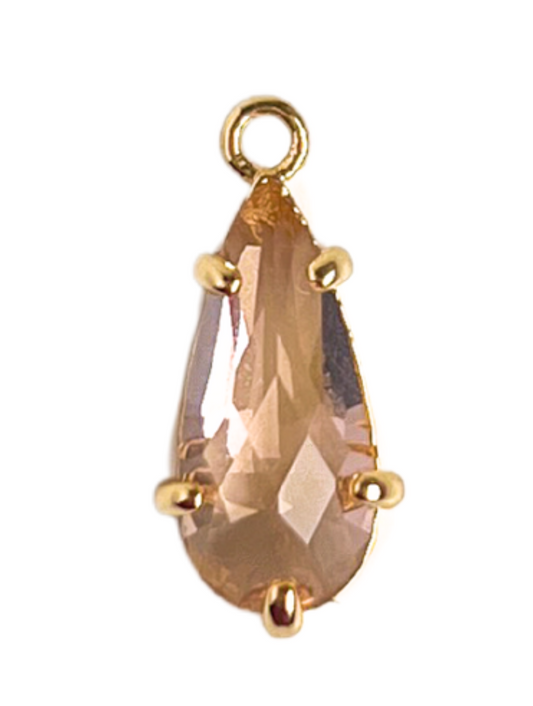 Pink Glass Stone