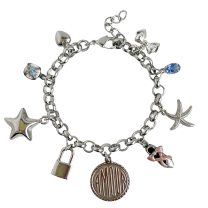 Alana Silver Charm Bracelet