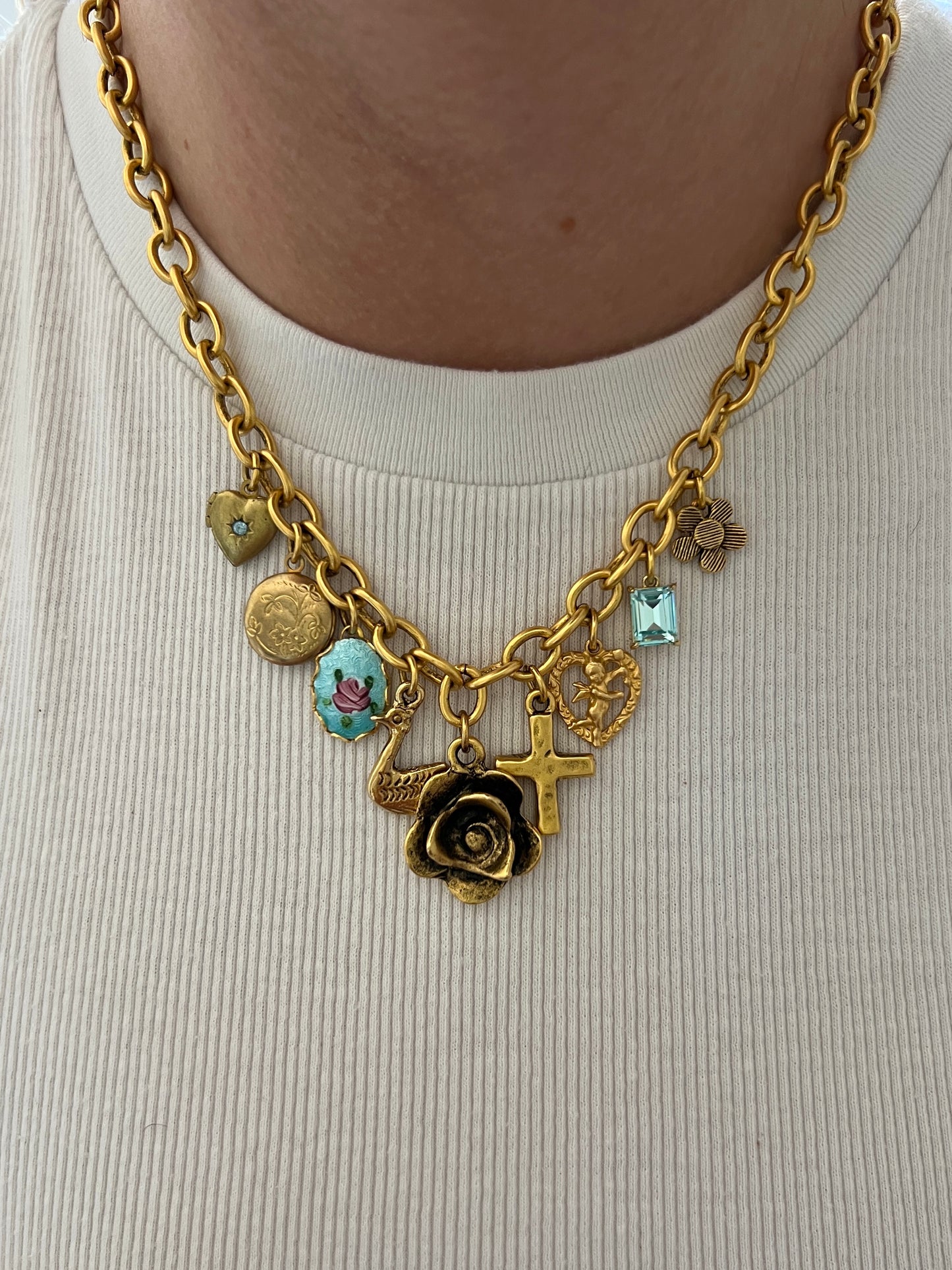 Bluebell Charm Necklace