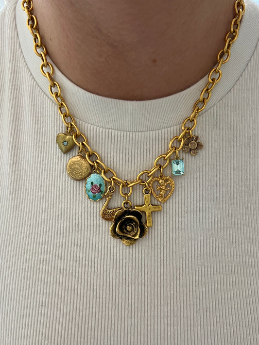 Bluebell Charm Necklace