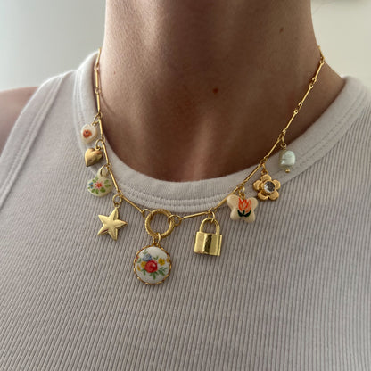 Coralie Charm Necklace