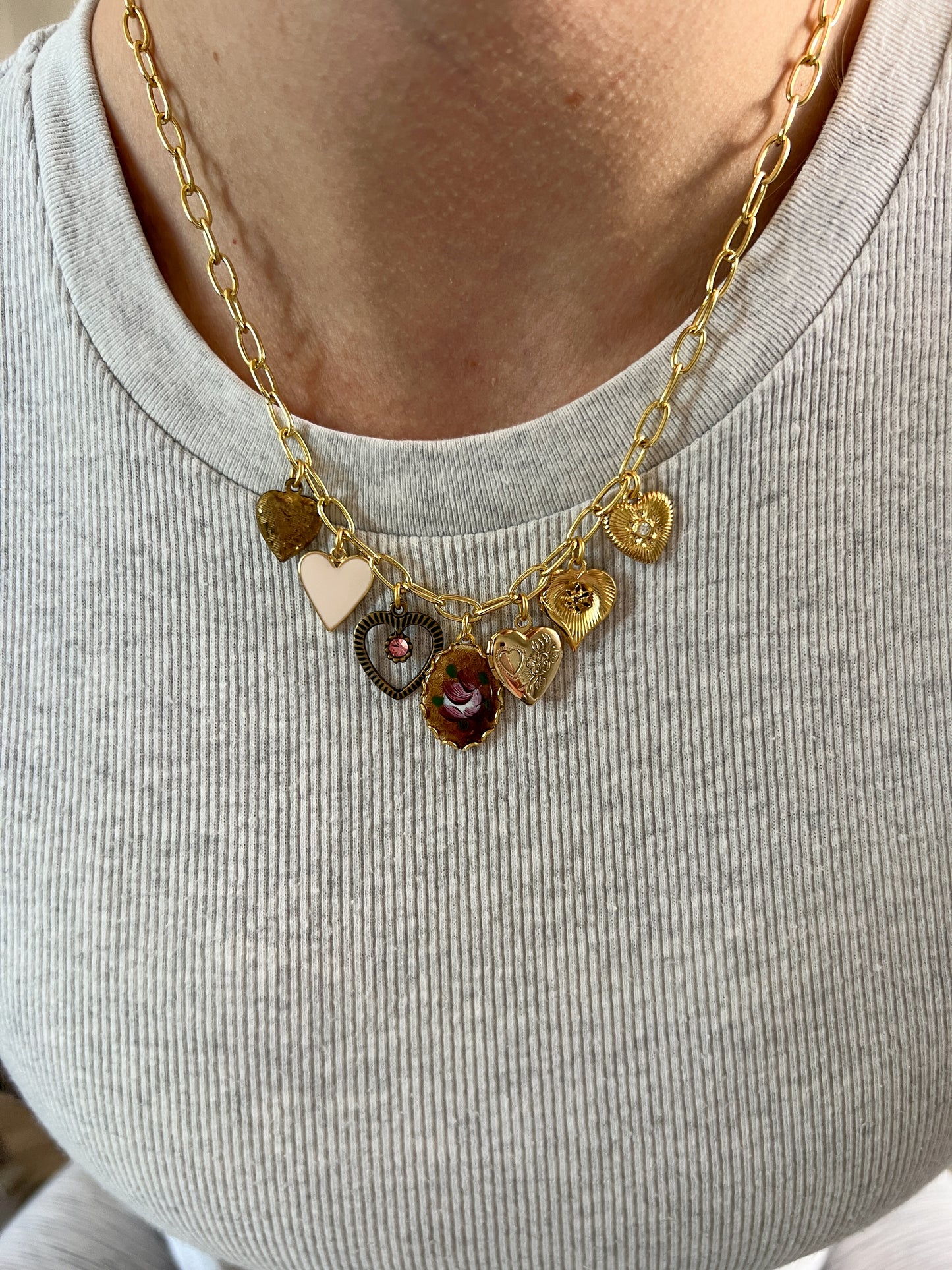 Sofia Charm Necklace