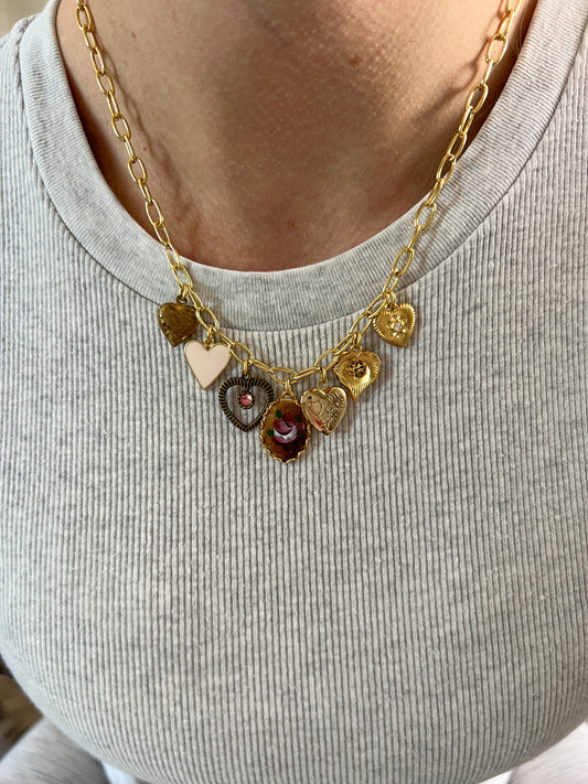 Sofia Charm Necklace