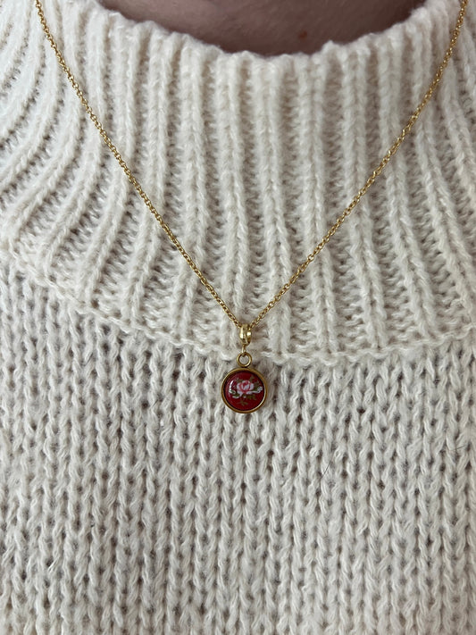 Ruby Rose Necklace