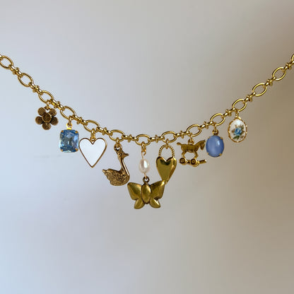 Vera Vintage Charm Necklace