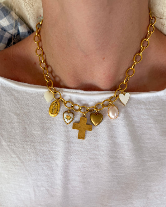 Spring Garden Charm Necklace