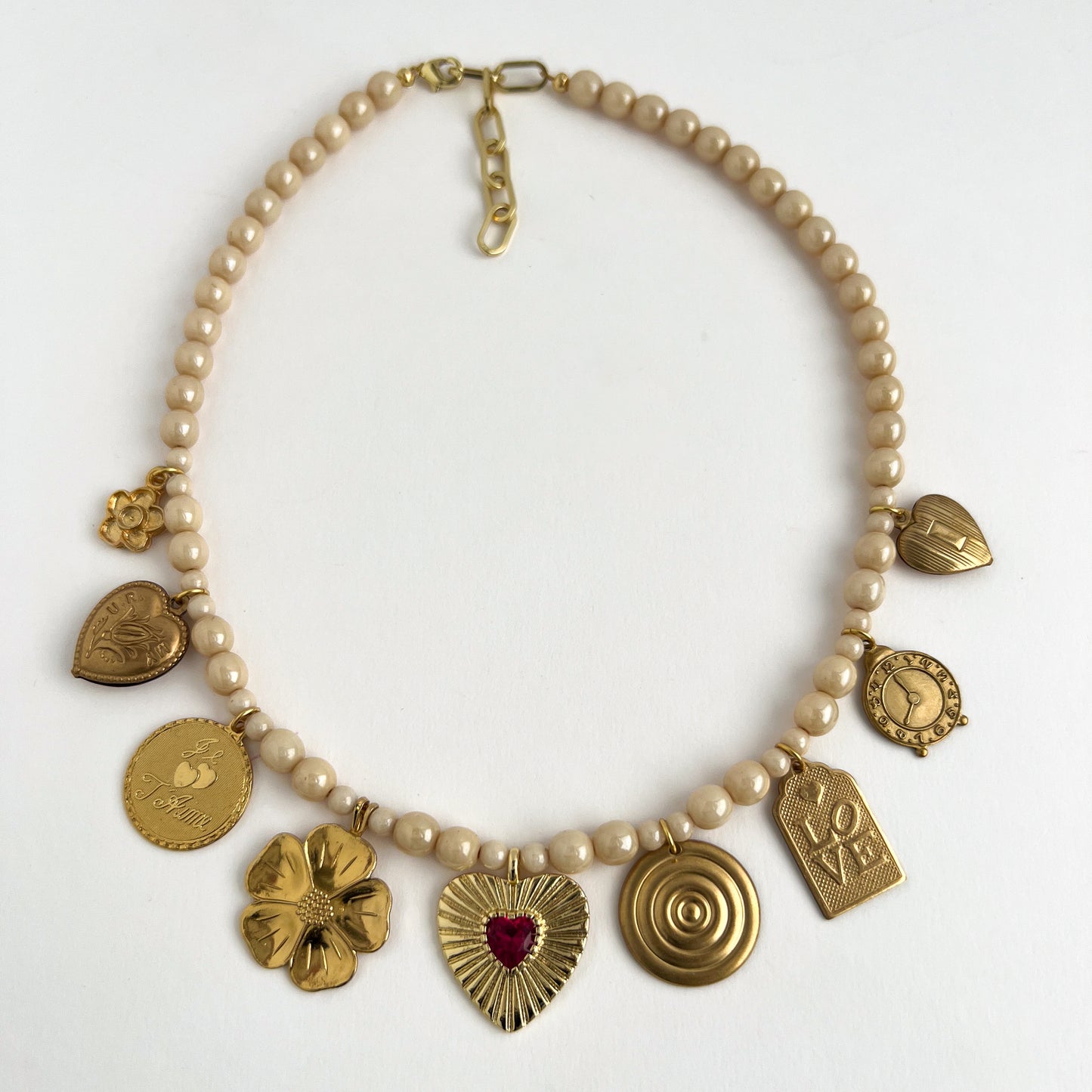 Dolly Chunky Charm Necklace