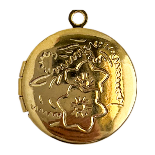 Floral Locket Pendant (V)