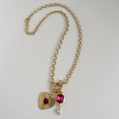 Lia Heart Pendant Necklace