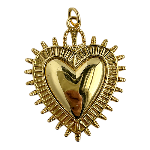 Gold Heart Pendant