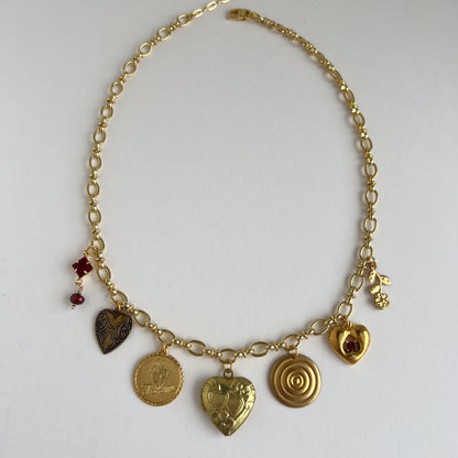 Juliette Vintage Charm Necklace