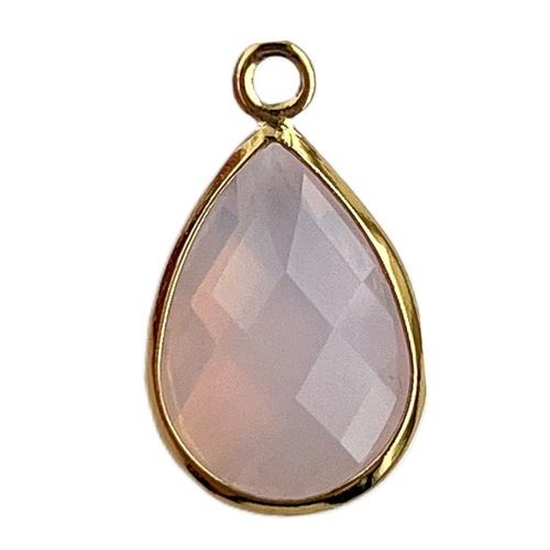 Pink Glass Stone