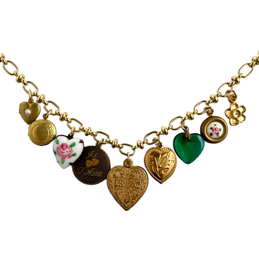 Maggie Vintage Charm Necklace