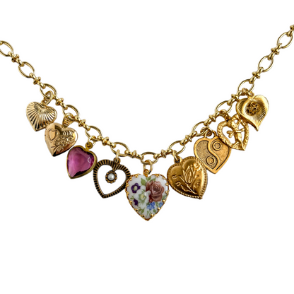 Lover Girl Vintage Charm Necklace