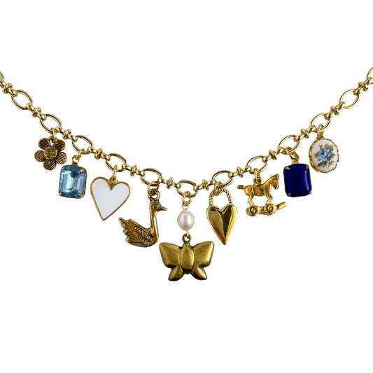 Vera Vintage Charm Necklace