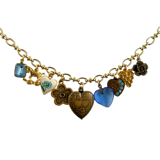 Briella Vintage Charm Necklace