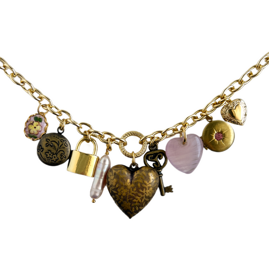 Amora Vintage Charm Necklace