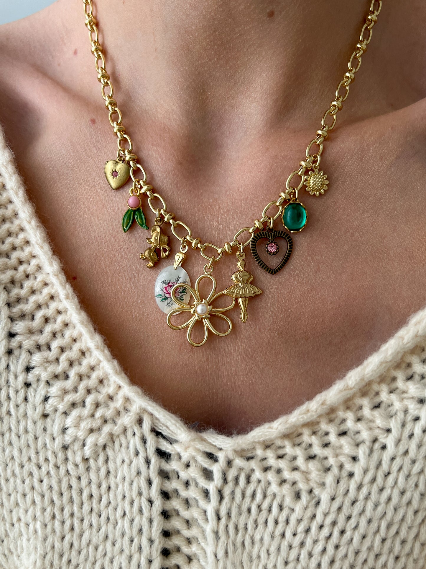 Haven Vintage Charm Necklace