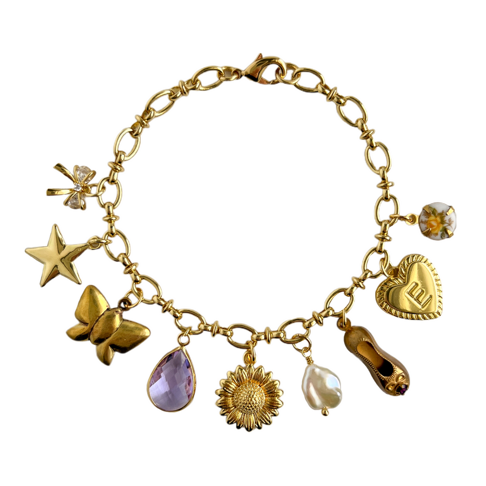 Make Your Own Custom Charm Bracelet - Elegant Flair