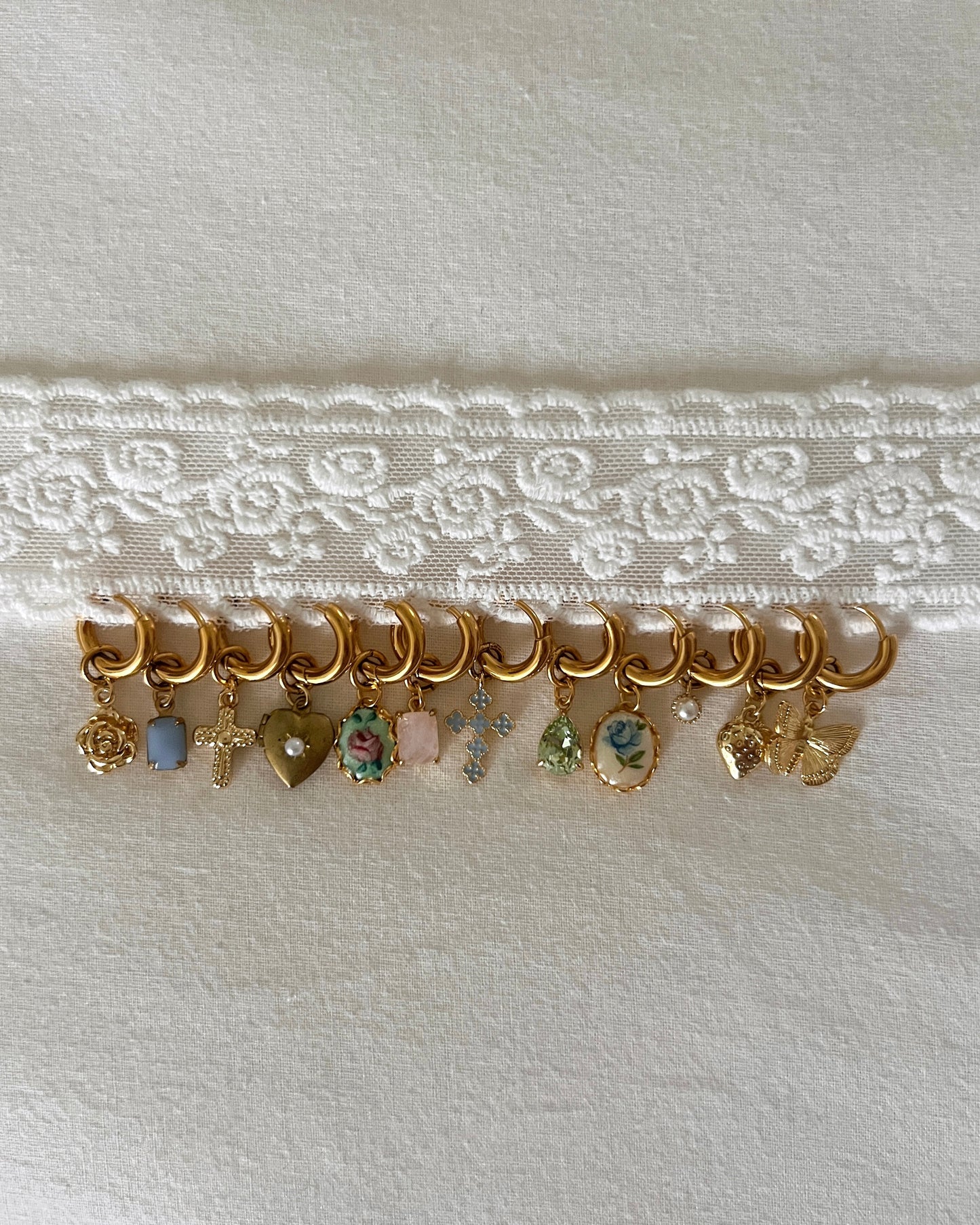 Custom Charm Earrings