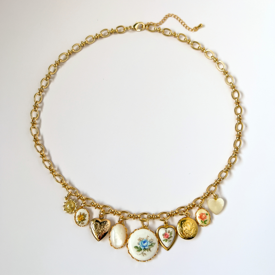 Charley Vintage Charm Necklace